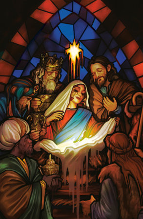 CHRISTMAS DARKNESS #1 CVR G FULL ART PUEBLA