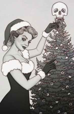 CHRISTMAS DARKNESS #1 CVR C FULL ART  GLOW IN THE DARK FRISON