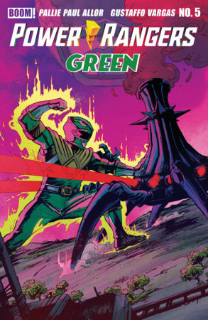 POWER RANGERS GREEN #5 CVR B VARGAS