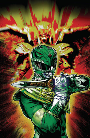 POWER RANGERS GREEN #5 CVR D FOIL FULL ART HARRIS