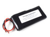 Tenergy LiPo 7.4V 3000mAh Battery Pack, 2S1P, 22.2Wh, 3A, Bare Leads. Custom NTC, PTC, connectors, or configs available.