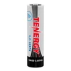 Tenergy 18650 3.65V rechargeable Li-ion battery cell vertical front view