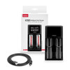 TN471U Intelligent Fast Charger kit including a micro USB cable and retail packaging for organized storage.