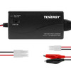 Tenergy battery pack charger with alligator clips and Tamiya connectors for 2.4V - 7.2V NiMH hobby battery packs.