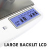 Large backlit LCD display provides real-time battery health diagnostics for technical hobbyists.