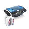 Tenergy smart charger with a bulk NiMH battery set for power users managing many household electronics.