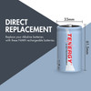 Tenergy D 10,000mAh NiMH Rechargeable Battery 16pcs