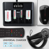 The Tenergy TN486U universal battery charger powers various household cells for everyday electronic device maintenance and efficiency.