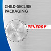 Tenergy CR2430 battery in child-secure packaging to prevent accidental ingestion by young children.