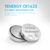 CR1632 battery replacements for DL1632 and ECR1632 models suitable for diverse handheld devices.