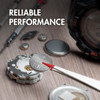 Precision CR1632 coin cells ensure reliable performance for digital watches and complex internal timepieces.