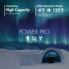 All-weather high capacity batteries operating in extreme temperatures from -4°F to 122°F for outdoor gear and sensors.