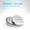 CR1620 lithium battery acts as a direct replacement for DL1620 and ECR1620 electronic coin cells.