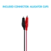 Compatible with battery packs that can be connected with alligator clips