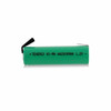 COMBO: 12pcs NiMH AA 2000mAh Flat Top Rechargeable Battery (w/Tabs)