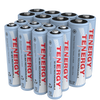 Tenergy NiMH rechargeable batteries in AA and AAA sizes provide a high capacity power source for various household electronics.