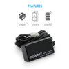 Combo: Tenergy Airsoft NiMH 8.4V 1600mAh Flat Battery Pack /w Mini Tamiya + Charger (#01026)