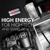 Tenergy Premium rechargeable AA batteries offer high energy output for professional photographers using high-tech smart devices.