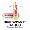 High capacity NiCd batteries feature a 1000mAh rating to power your outdoor garden lighting for longer durations.