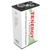 Tenergy Centura 9V rechargeable Ni-MH battery with low self-discharge for smoke detectors and professional audio gear
