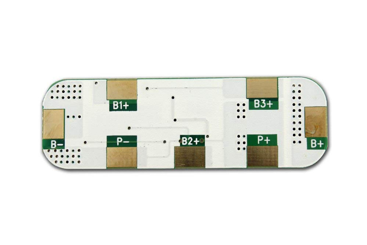 Protection Circuit Module [PCB] for 11.1V (3S) Li-ion Battery Pack (Working 9A, Cutoff 17A)