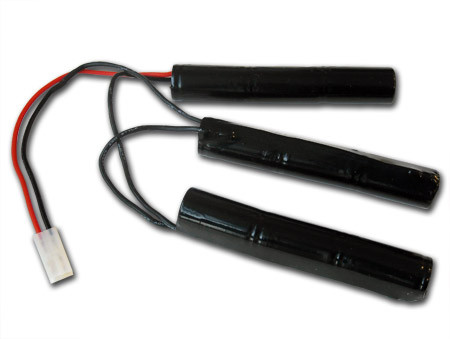 Tenergy 10.8V 4200mAh NiMH Battery Pack, 9S1P, 45.4Wh, 30A Rate. Custom NTC, PTC, connectors, or configs available.
