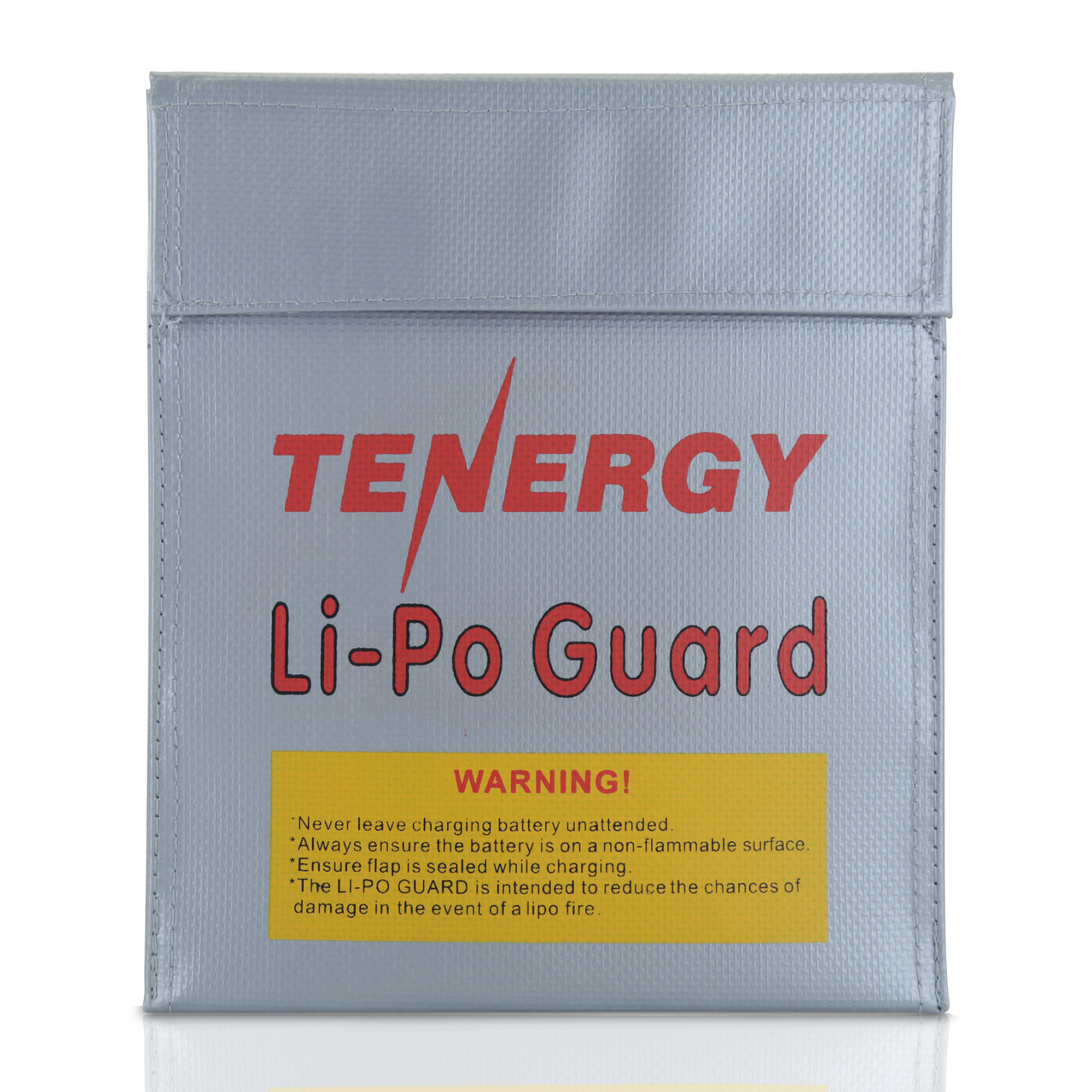 Tenergy Lipo Bag, Fire Retardant Lipo Battery Bag for Charging and Storage, 7x9inches