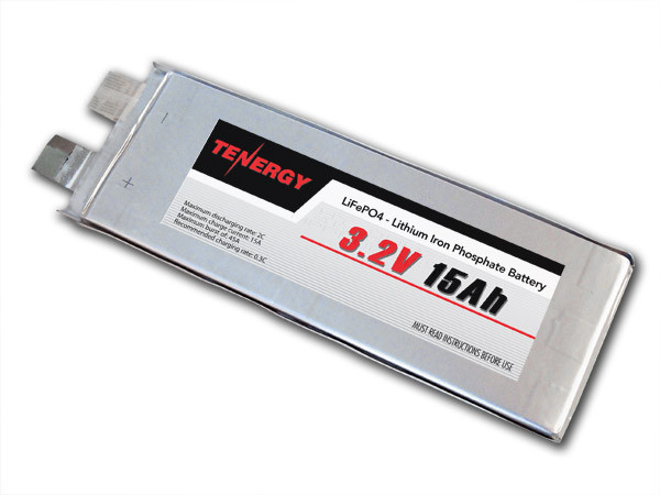 3.2V 15Ah LiFePO4 (Lithium Iron Phosphate) Rechargeable Battery (DGR-A) With UL 1642, IEC 62133, UN 38.3 Certification