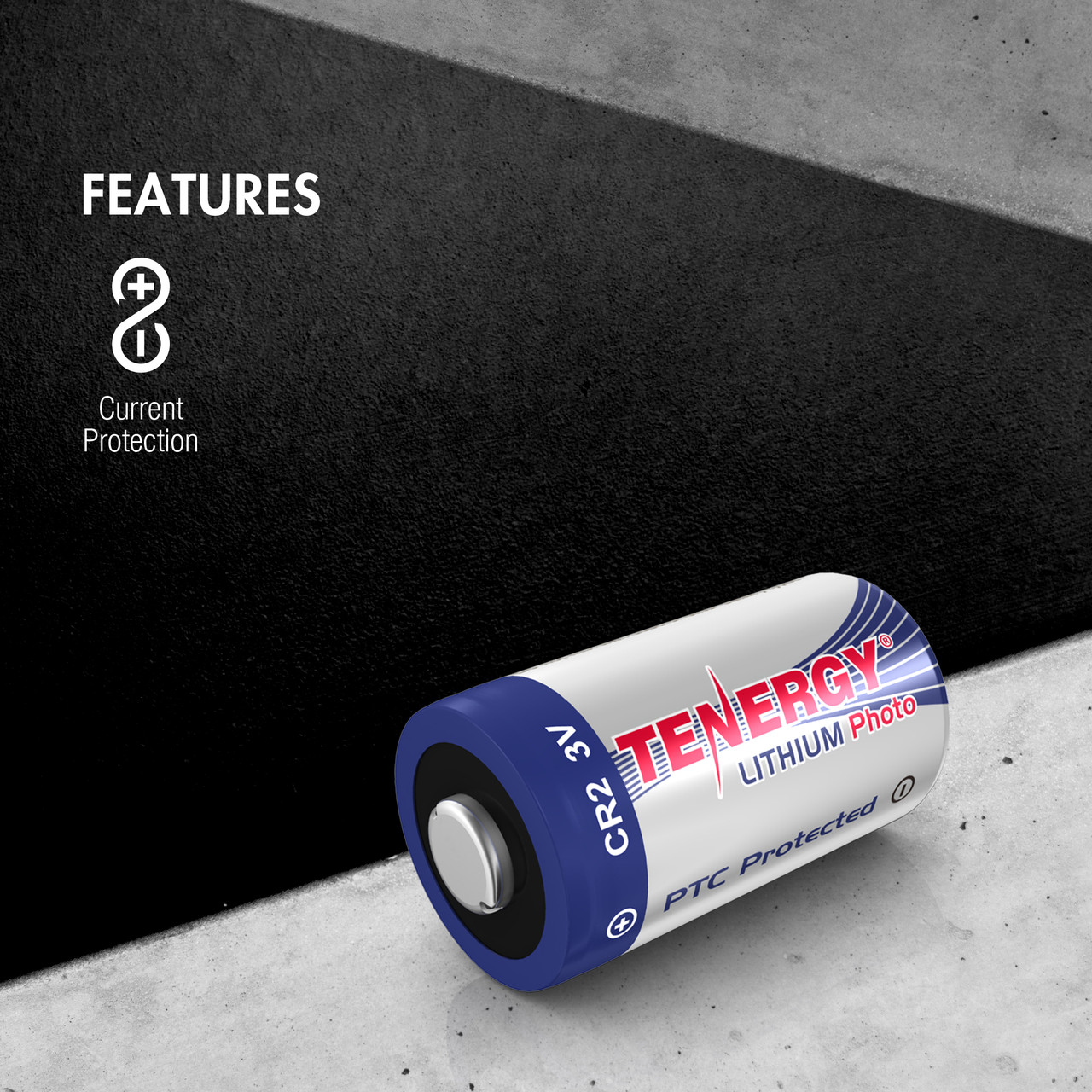 20 Pcs Tenergy Propel CR2 3V Lithium Battery with PTC Protection