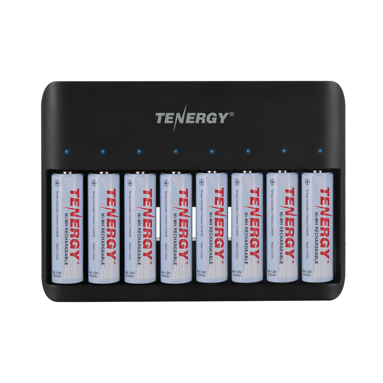 rechargeable double a batteries and charger