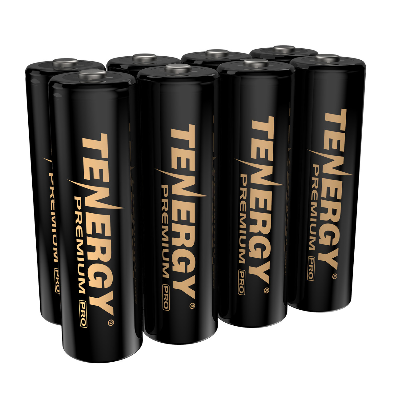 Tenergy Premium PRO Rechargeable AA Batteries, High Capacity Low Self-Discharge 2800mAh NiMH AA Battery, 8 Pack
