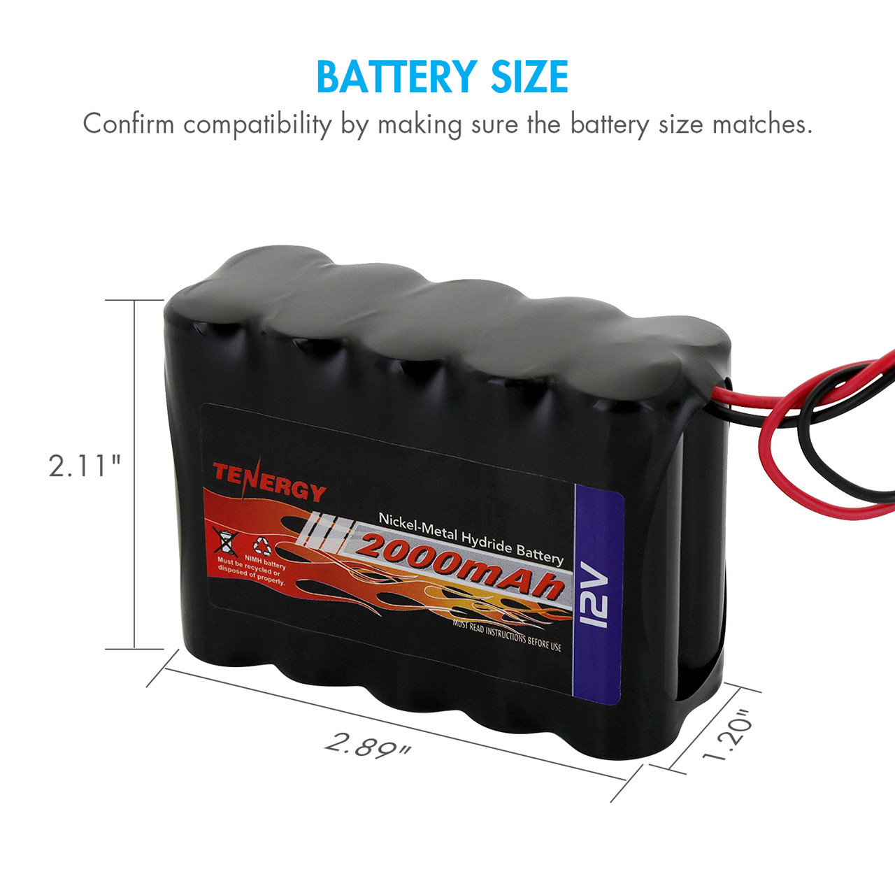 Аккумулятор 12v 2000mah