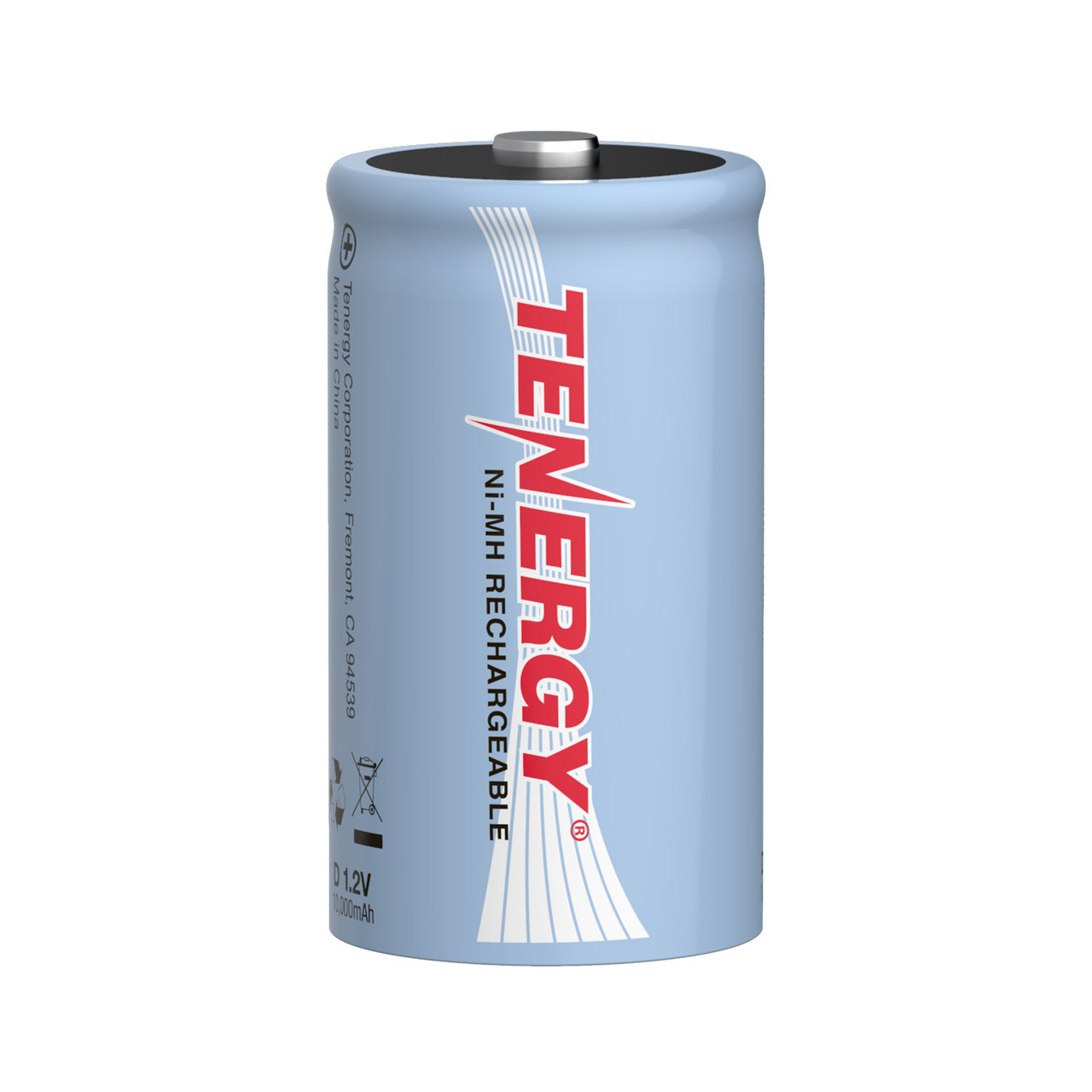 Tenergy D 10,000mAh NiMH Rechargeable Battery