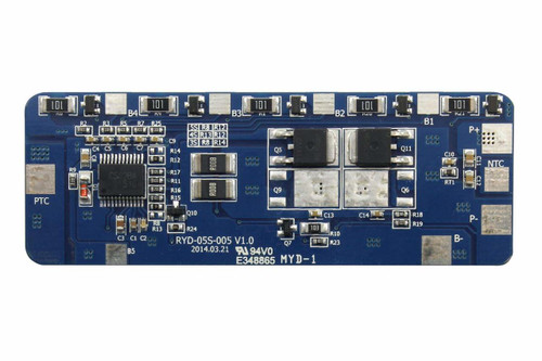 Protection Circuit Module [PCB] for 18V/18.5V (5S) Li-ion Battery Pack (Working 5A , Cutoff 25A, NTC & Balancing)