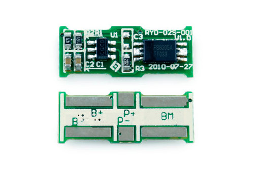 Protection Circuit Module [PCB] for 7.4V (2S) Li-ion Battery Pack (Cutoff 5.5A)