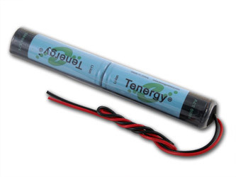Tenergy Li-ion 18650 3.7V 5200mAh Stick Battery Module w/ 22AWG Bare Leads. Custom NTC/PTC/connectors available.