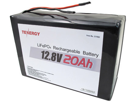Tenergy 12.8V 60,000mAh LiFePO4 Battery Pack with PCB & Bare Leads, DGR. Custom NTC, PTC, connectors, or configs available.