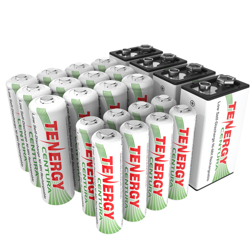 Tenergy Batería alcalina AAA de 1.5 V, pilas AAA no recargables de alto  rendimiento para relojes, controles remotos, juguetes y dispositivos