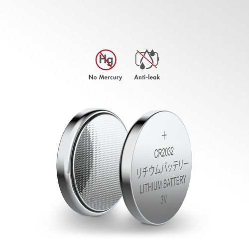 Tenergy CR2032 Lithium Button Cells 100pcs (20 x Cards)