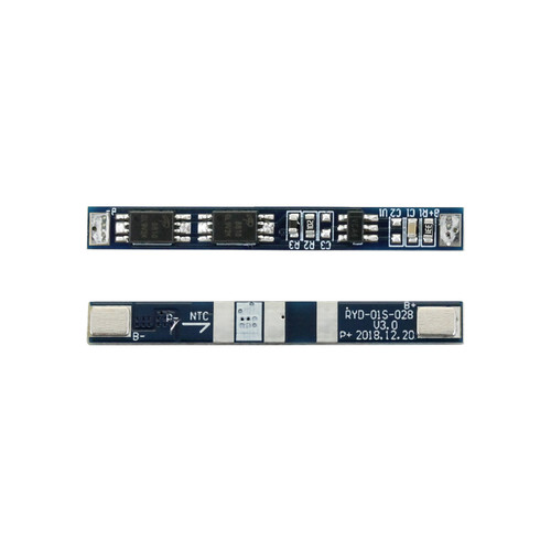 Protection Circuit Module [PCB] for 3.7V (1S) Li-ion Battery Pack (Working 6A, Cut-off 9A, w/ NTC)