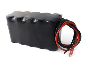 Tenergy 12V 13000mAh NiMH Battery Pack, 10S1P, 156.0Wh, 13A Rate. Custom NTC, PTC, connectors, or configs available.