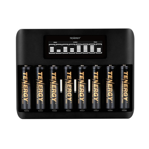 Tenergy Premium PRO Rechargeable AA Batteries, High Capacity Low  Self-Discharge 2800mAh NiMH AA Battery, 8 Pack - Tenergy Power