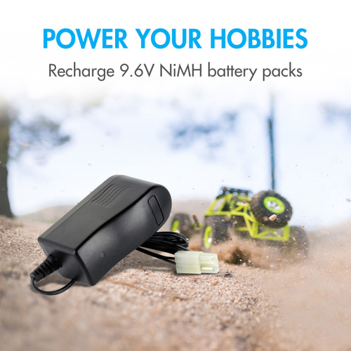 Tenergy Charger for 9.6V 8s NiMH/NiCD Batteries Tamiya - Tenergy