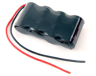 Tenergy NiMH 4.8V 10000mAh Side by Side Battery Pack, 4S1P, 48.0Wh. Custom NTC, PTC, connectors, or configs available.