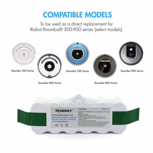iRobot Roomba 500, 600, 700, 800 & 900 Series Vacuum 14.4 Volt 2.1