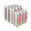 Combo: 20pcs Tenergy Centura NiMH 1.2V Rechargeable Batteries, (12AA/8AAA)