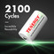 48pcs Tenergy Centura Lite NiMH D 1.2V 3000mAh Rechargeable Batteries