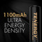 Tenergy Premium PRO Rechargeable AAA Batteries, High Capacity Low Self-Discharge 1100mAh NiMH AAA Battery, 16 Pack