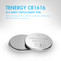 Tenergy CR1616 3V Lithium Button Cells 5 Pack (1 Card)