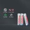 Combo:24 pcs Tenergy Premium AAA 1000mAh NiMH Rechargeable Batteries + 6 AAA Size Holders